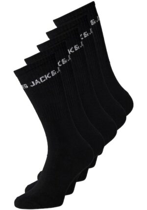 Jack & Jones Tennissocken »JACBASIC LOGO TENNIS SOCK 5 PACK NOOS«