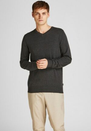 Jack & Jones V-Ausschnitt-Pullover »EMIL KNIT V-NECK«