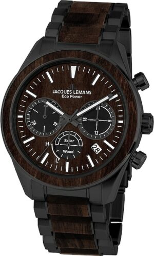 Jacques Lemans Chronograph »Eco Power Solar Wood