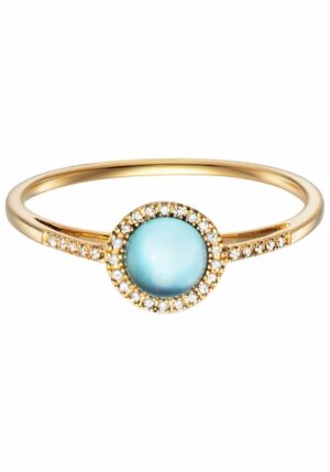 Julie Julsen Diamantring »BLUE TOPAZ