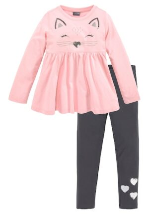 KIDSWORLD Langarmshirt & Leggings »für kleine Mädchen«