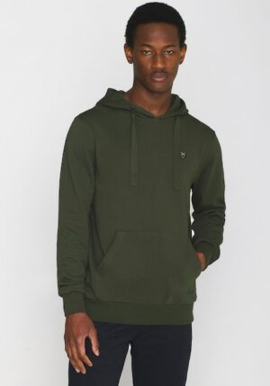 KnowledgeCotton Apparel Hoodie »Hood basic badge sweat - GOTS/Vegan«