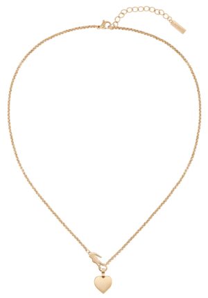 Lacoste Kette mit Anhänger »Schmuck Edelstahl Halsschmuck Halskette Erbskette LOVE MY CROC«