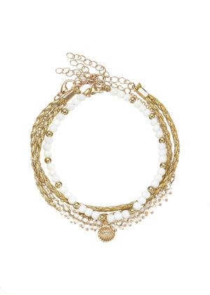 LASCANA Fußkette mit Anhänger »Fußketten Set«