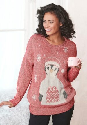 LASCANA Sweater »Weihnachtspullover«