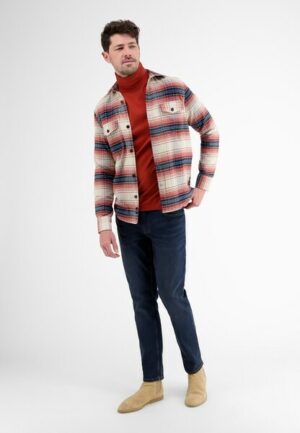 LERROS Flanellhemd »LERROS Lässiges Overshirt in Flanell-Check«