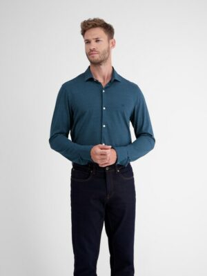 LERROS Langarmhemd »LERROS Jerseyhemd