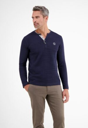 LERROS Langarmshirt »LERROS Langarm Henleyshirt«