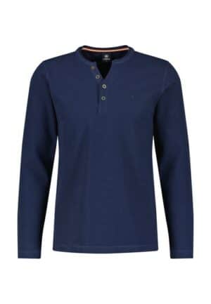 LERROS Sweatshirt »LERROS Serafino mit Logostitching«