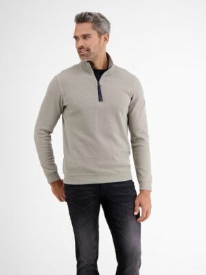 LERROS Sweatshirt »LERROS Sweat-Troyer in Ripp-Qualität«