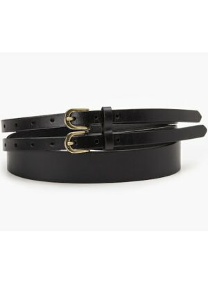 Levi's® Ledergürtel »Double Buckle«