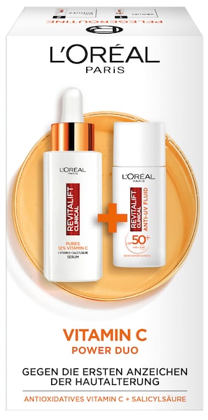 L'ORÉAL PARIS Gesichtspflege-Set »L'Oréal Paris Revitalift Vitamin C Duo«