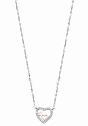LOTUS SILVER Kette mit Anhänger »Herzen