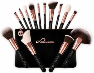 Luvia Cosmetics Kosmetikpinsel-Set »Essential Brushes - Black Diamond«