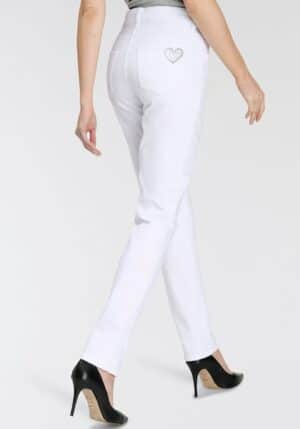 MAC Gerade Jeans »Melanie-Heart«
