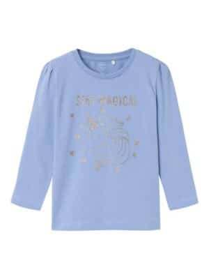 Name It Langarmshirt »NMFBIMME LS TOP BOX«