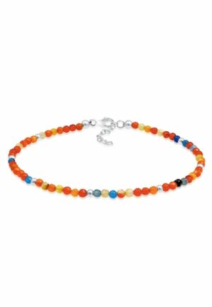 Nenalina Fußkette »Achat Kugeln Bunt Sommer Beach Festival 925 Silber«