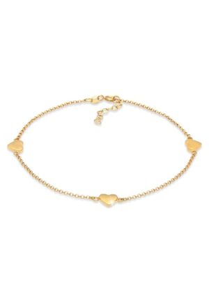 Nenalina Fußkette »Herzen Verspielt Strand Sommer Trend 925 Silber«