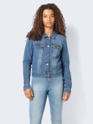 Noisy may Jeansjacke »NMDEBRA L/S BLUE DENIM JACKET NOOS«