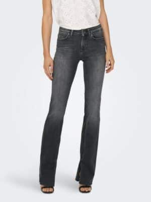 ONLY Bootcut-Jeans »ONLBLUSH HW SLIT FLR RAW DNM«