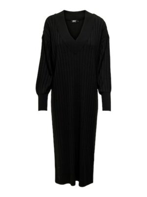 ONLY CARMAKOMA Strickkleid »CARNEW TESSA L/S MIDI V DRESS NOOS KNT«