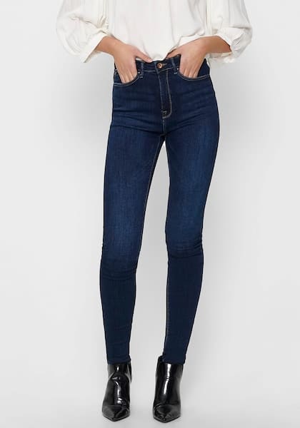 ONLY High-waist-Jeans »ONLPAOLA LOLA HW SK DNM AZG 132907«