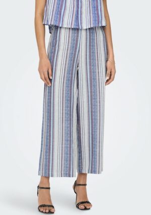 ONLY Schlupfhose »ONLTHYME MW LONG STRIPE CULOTTE PNT«