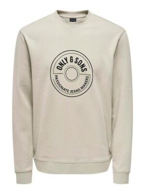 ONLY & SONS Sweatshirt »ONSLAMER REG INTERLOCK CREW NECK SWEAT«