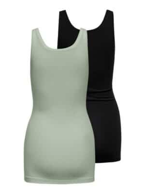 ONLY Tanktop »ONLLIVE LOVE NEW LONG TT 2PACK NOOS«