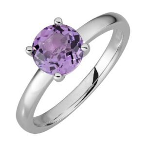 Orolino Fingerring »585/- Weißgold Amethyst«