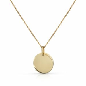 Orolino Kette mit Anhänger »375 Gold 40/42cm lang mit rundem Anhänger«