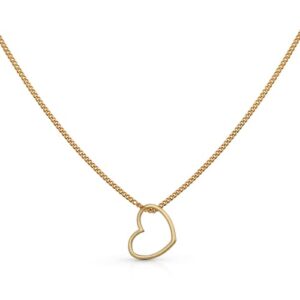 Orolino Kette mit Anhänger »375 Gold Gelb Herz«