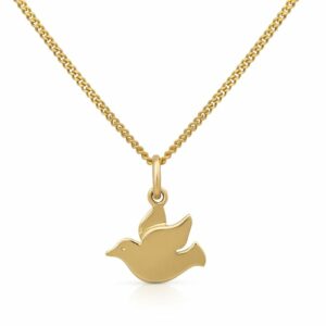 Orolino Kette mit Anhänger »585 Gold Gelb Taube«
