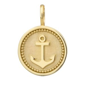 Orolino Kettenanhänger »375 Gold Anker-Motiv«
