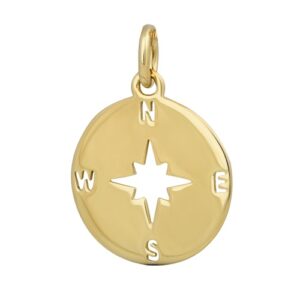 Orolino Kettenanhänger »375 Gold Kompass-Motiv«