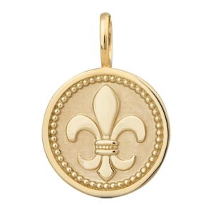 Orolino Kettenanhänger »375 Gold Lilien-Motiv«