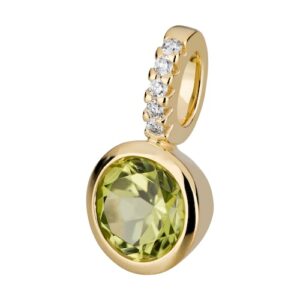 Orolino Kettenanhänger »585/- Gelbgold Brillant/Peridot«