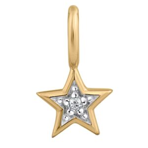 Orolino Kettenanhänger »585 Gold Stern-Motiv Brillant 0
