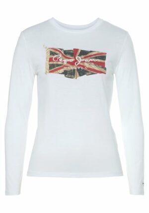 Pepe Jeans Langarmshirt »FLAG LOGO JR L/S«