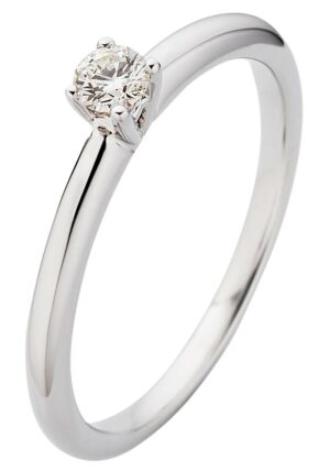 Phönix Fingerring »Schmuck Geschenk Gold 333 Fingerring Damenring Solitär LIEBE«