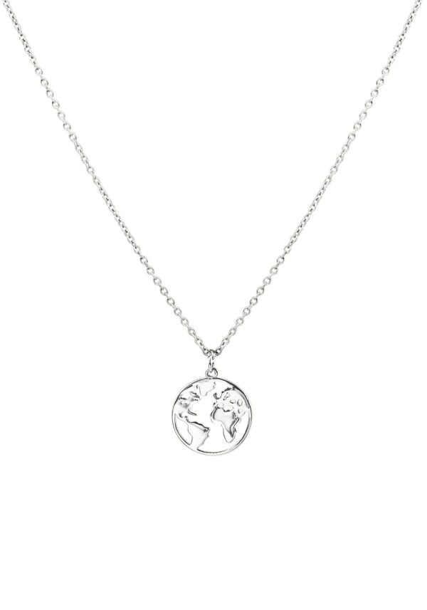 Purelei Kette mit Anhänger »Schmuck Geschenk Worldmap