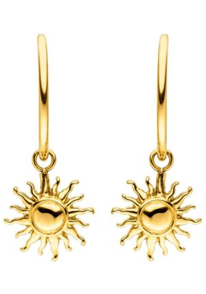 Purelei Paar Creolen »Schmuck Geschenk Sun Ohrringe
