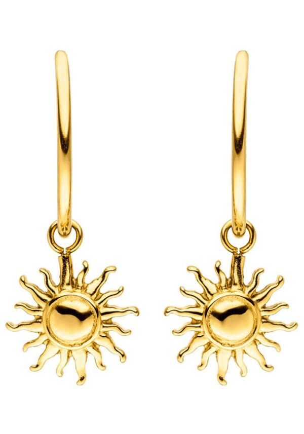 Purelei Paar Creolen »Schmuck Geschenk Sun Ohrringe