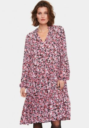 Saint Tropez Druckkleid »EdaSZ LS Dress«