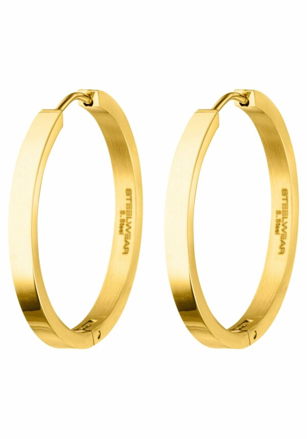 STEELWEAR Paar Creolen »Schmuck Geschenk Ohrschmuck Barcelona