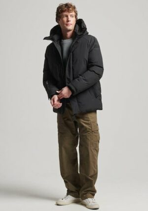 Superdry Steppjacke »CITY PADDED HOODED WIND PARKA«