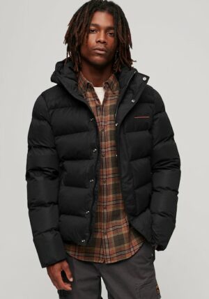 Superdry Steppjacke »HOODED MICROFIBRE SPORT PUFFER«