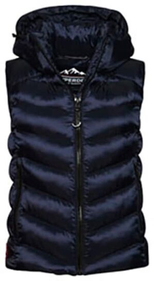 Superdry Steppweste »HOODED FUJI PADDED GILET«