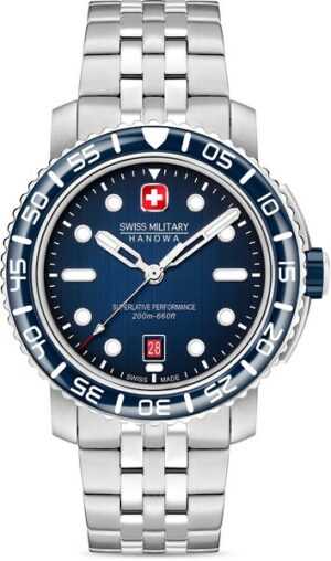 Swiss Military Hanowa Schweizer Uhr »BLACK MARLIN