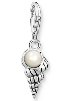 THOMAS SABO Charm-Einhänger »Muschel.Optik mit Perle